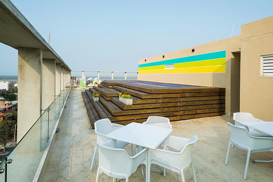 ホテル Bh Barranquilla バランキージャ エクステリア 写真